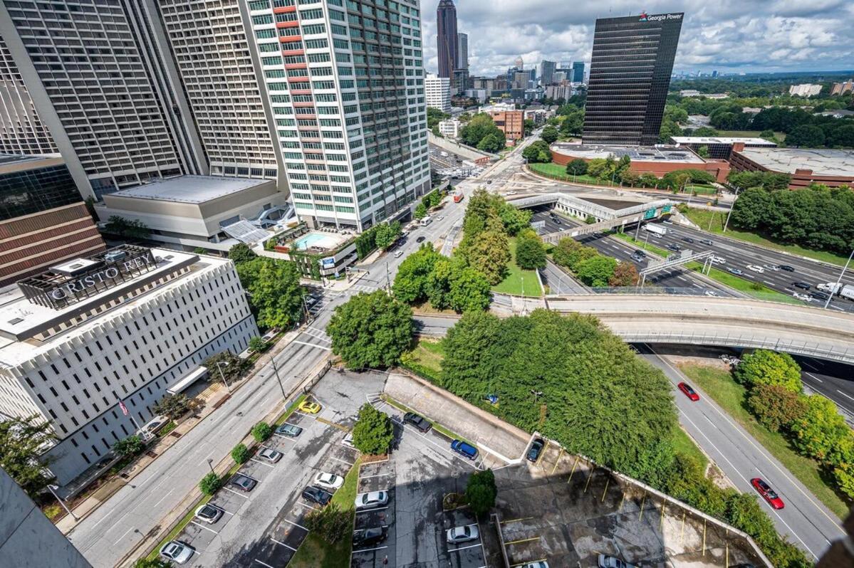 Heart Downtown! City View Onsite Parking! King Bed Lm807 Atlanta Exterior foto